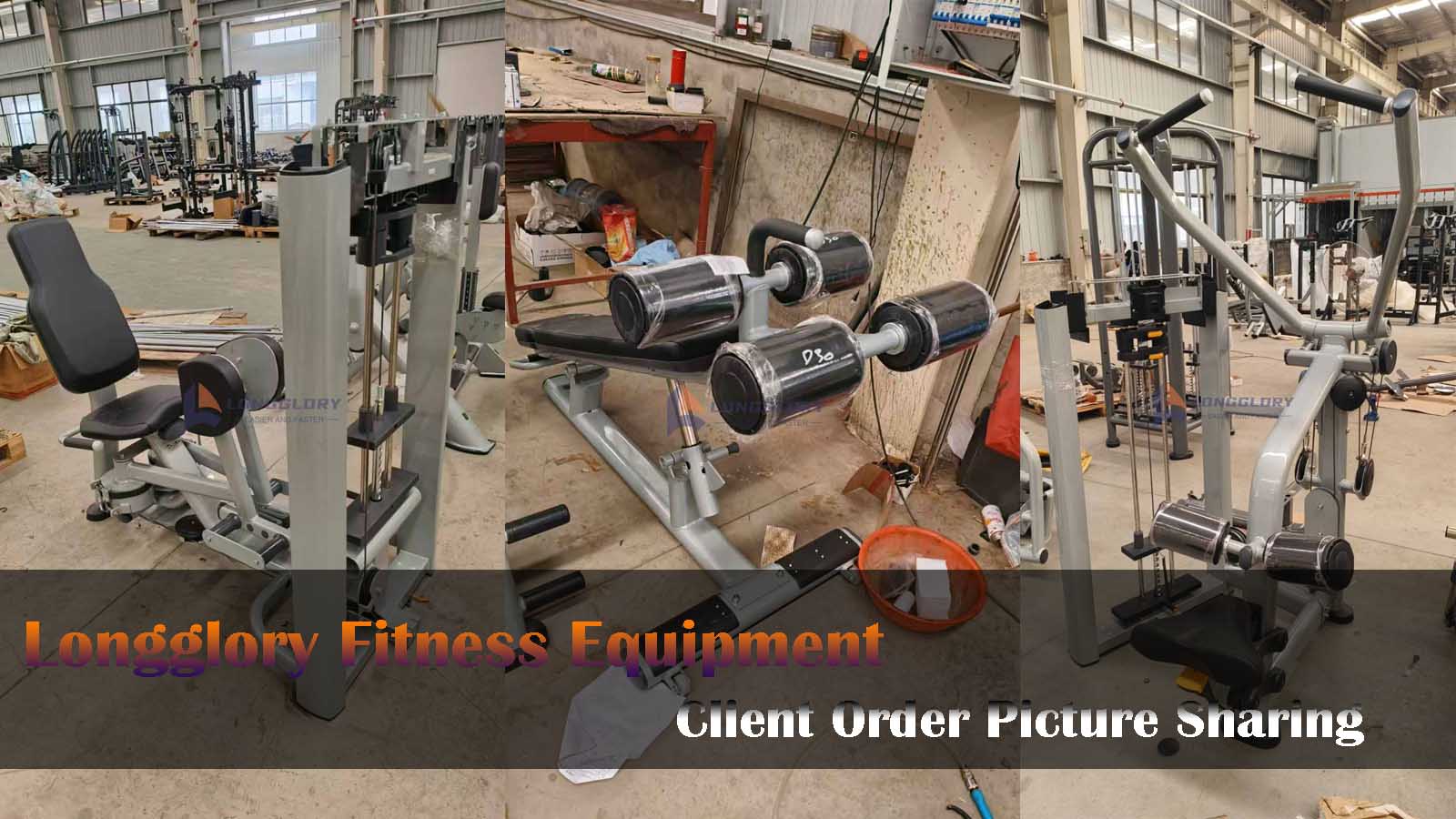 Longglory customer fitness equipment order sharing