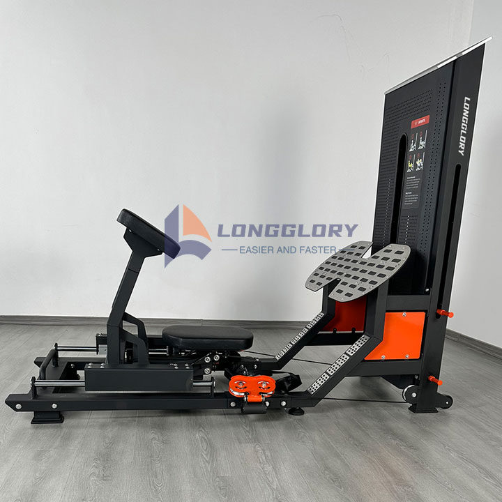 How to use the pin loaded hip thrust machine?