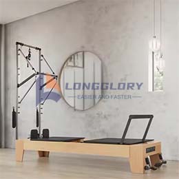 Oak Pilates Reformer with Tower